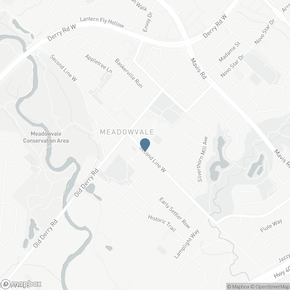 6961 SECOND LINE W, Mississauga, Ontario L5W 1A1